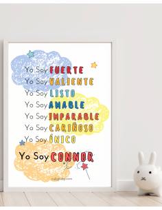 Cuadro Motivacional Yo soy