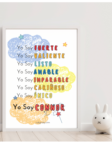 Cuadro Motivacional Yo soy
