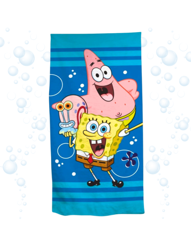 Toalla de baño Bob Esponja Microfibra