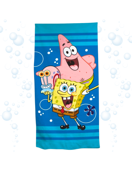 Toalla de baño Bob Esponja Microfibra