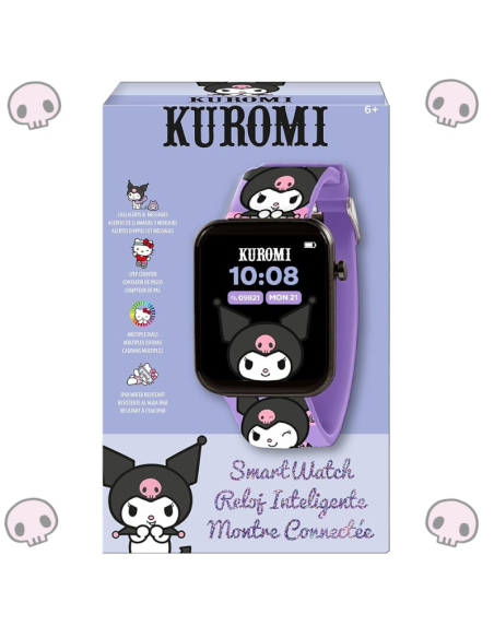 Reloj Interactivo Kuromi