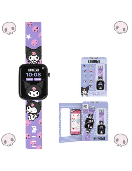 Reloj Interactivo Kuromi