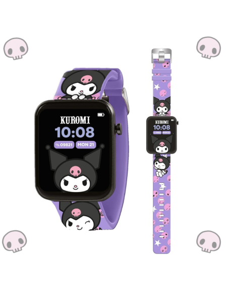 Reloj Interactivo Kuromi