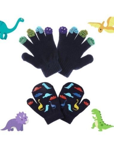 Pack Guantes Dinosaurio