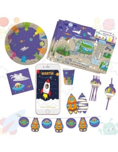 Pack Cumple Viaje Espacial