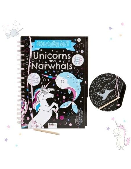 Libro Rascar y Pintar