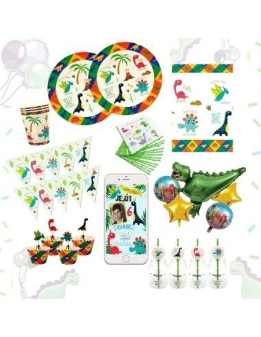 Pack Cumple Dinosaurios