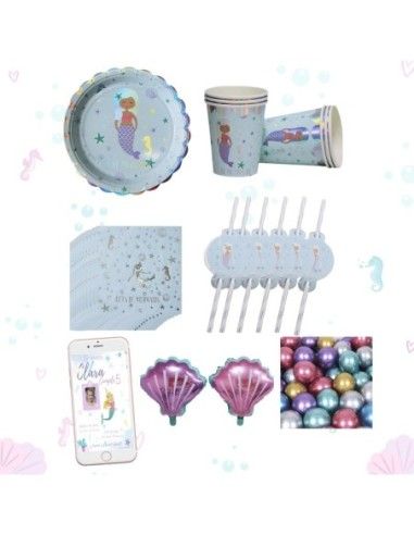 Pack Cumple Sirenita
