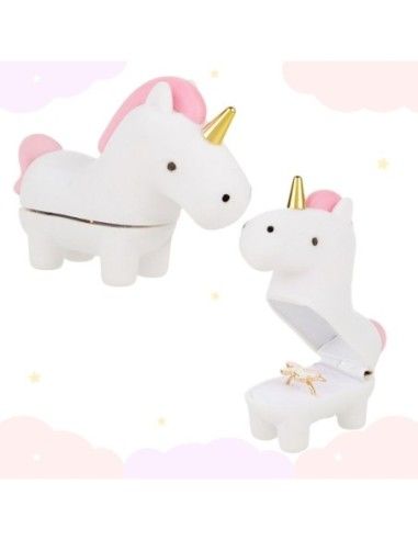 Estuche y Anillo Unicornio