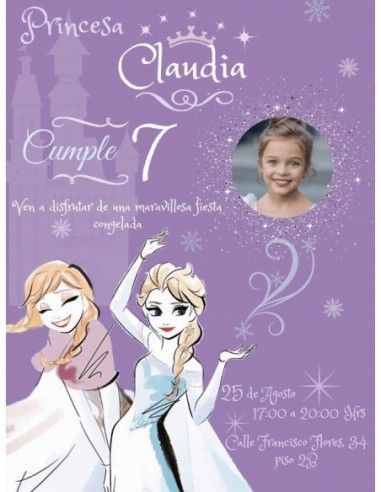 Invitación Animada Frozen 2