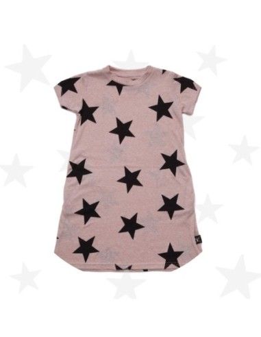 Vestido Camiseta Estrellas