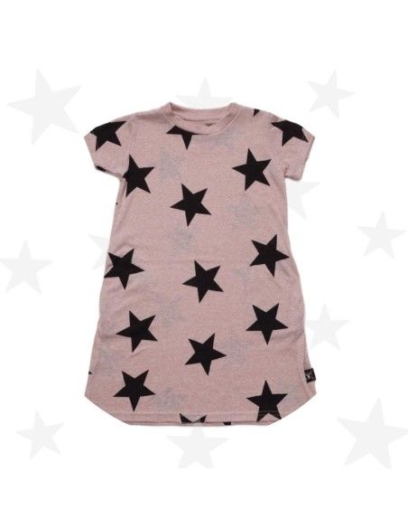 Vestido Camiseta Estrellas