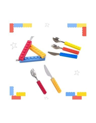 Cubiertos Divertidos Lego
