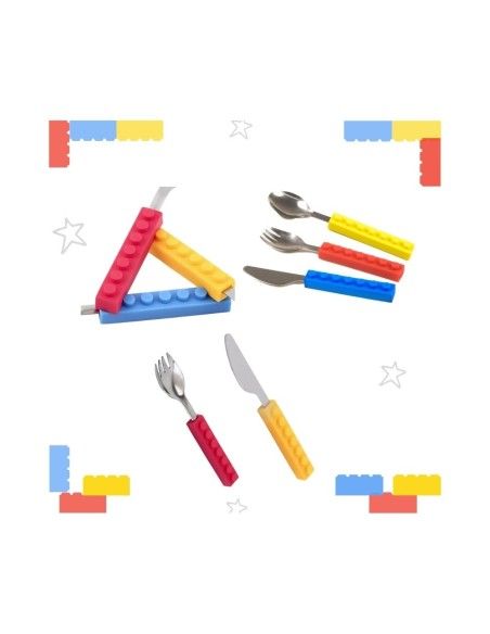 Cubiertos Divertidos Lego