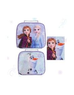 Bolsa Térmica Reversible con Botella Frozen 2