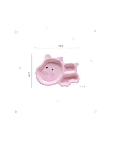 Plato Cerdito Niños