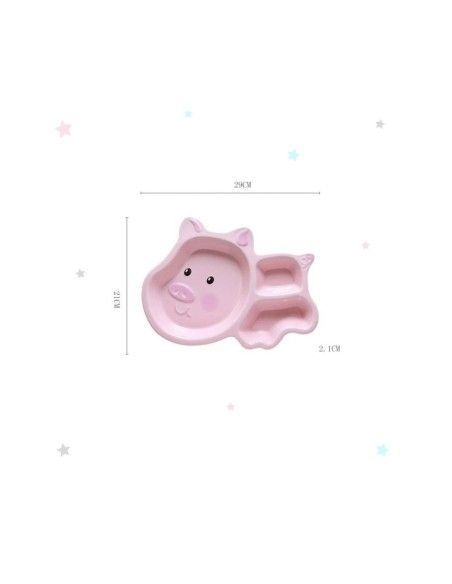 Plato Cerdito Niños