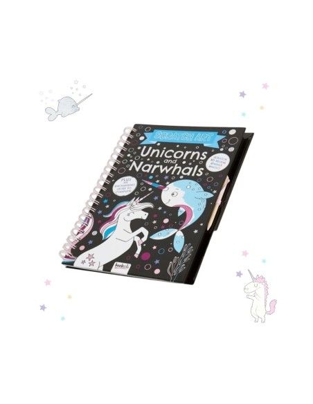 Libro Rascar y Pintar