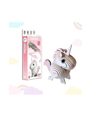 Puzzle 3D Unicornio