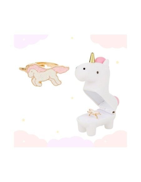 Estuche y Anillo Unicornio
