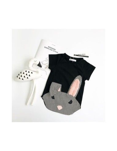 Vestido Camiseta Conejito