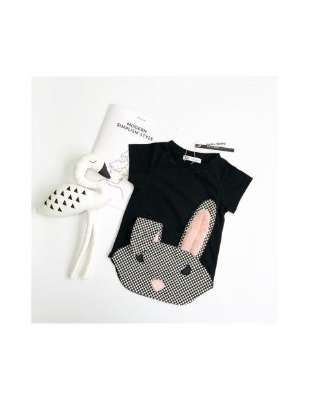 Vestido Camiseta Conejito