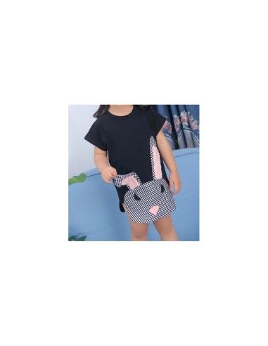 Vestido Camiseta Conejito