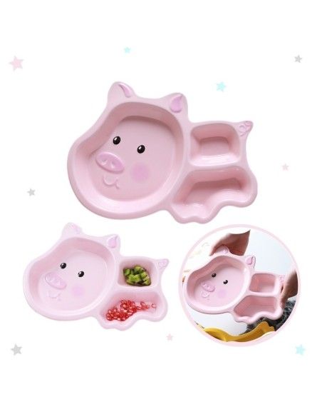 Plato Cerdito Niños