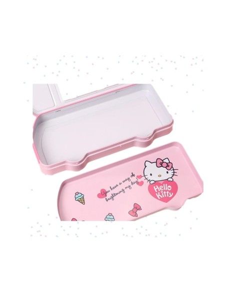 Estuche Metálico Bus Hello Kitty
