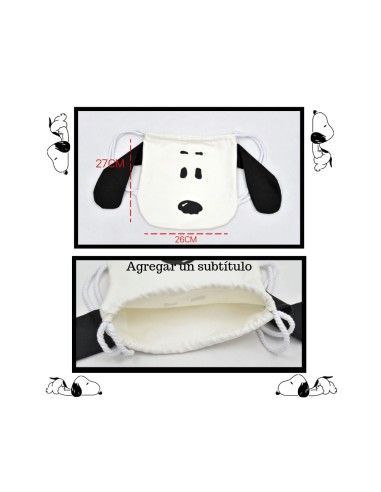 Bolsa Tela Snoopy
