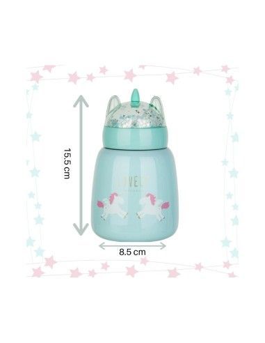 Botella Inox Unicornio
