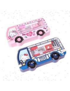 Estuche Metálico Bus Hello Kitty