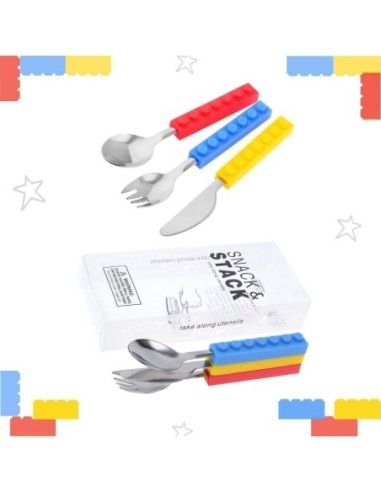 Cubiertos Divertidos Lego