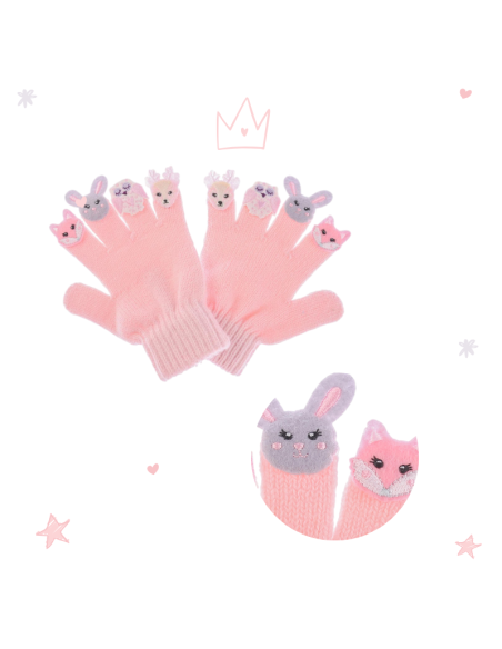 Guantes y Orejeras Pink