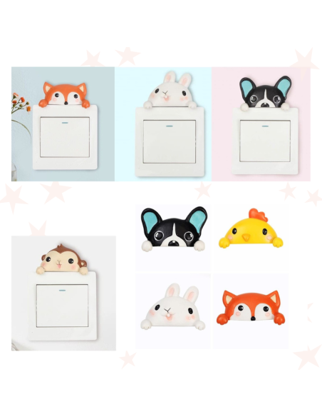 Pack Animalitos para Interruptor