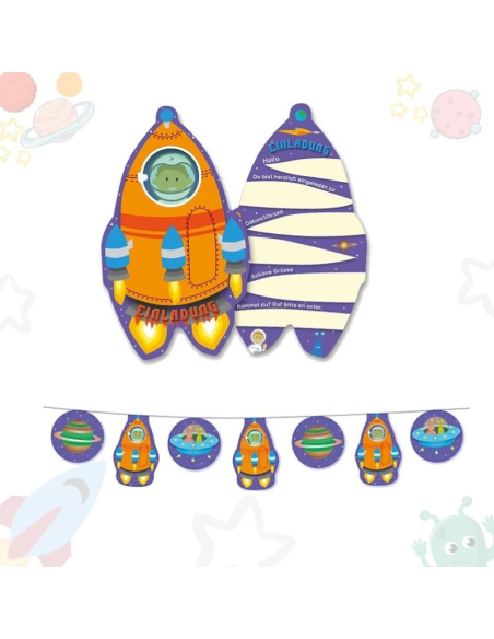 Pack Cumple Viaje Espacial