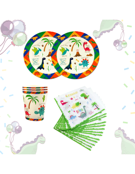 Pack Cumple Dinosaurios