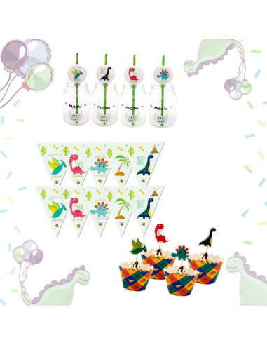 Pack Cumple Dinosaurios