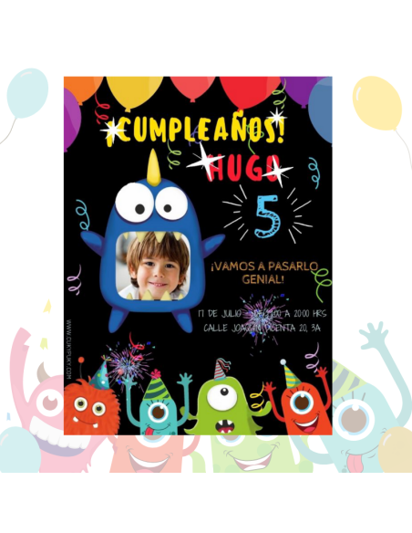 Pack Cumple Monstruos