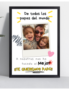Cuadro Mejor Papá