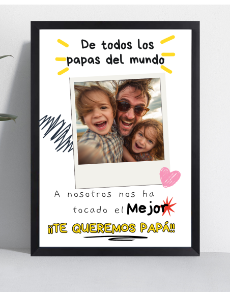 Cuadro Mejor Papá