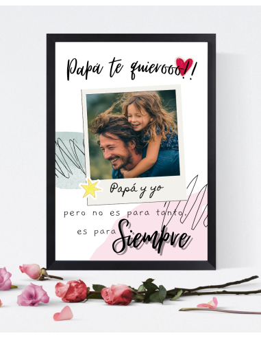 Cuadro Papá te quiero